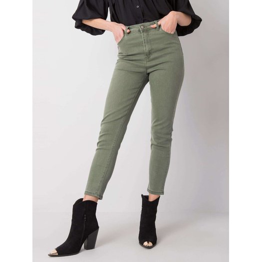 Spodnie jeans-319-SP-6056.43-khaki