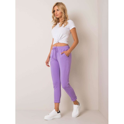 Sportinės kelnės-RV-DR-3589.06X-violetinė