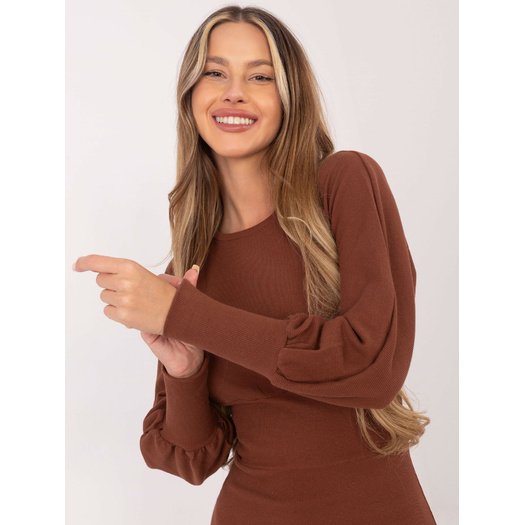 Suknelė-RV-SK-6079.65-ruda 6