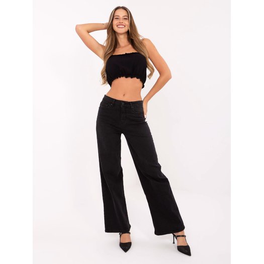 Spodnie-D85083BI62544B155-czarny