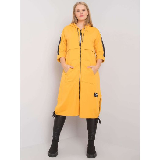 Bluza-RV-BL-6868.54-ciemny ż&oacute;łty 1