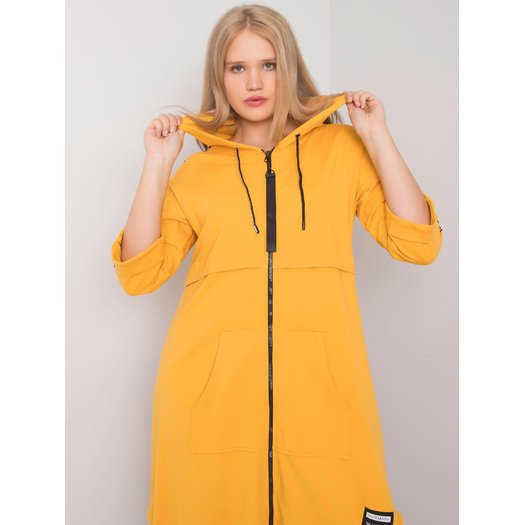 Bluza-RV-BL-6868.54-ciemny ż&oacute;łty 3