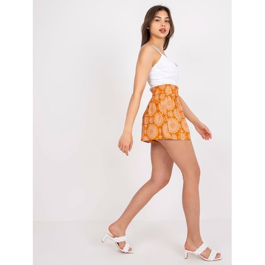 Šortai – D73771M62238KA – tamsiai oranžiniai