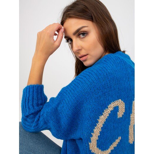 Cardigan-TW-SW-BI-M2201.87-tamsiai mėlyna