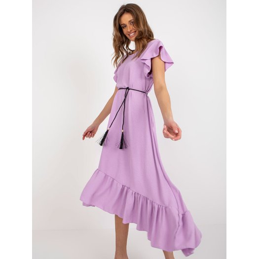 Suknelė-MI-SK-59101.31-šviesiai violetinė 1