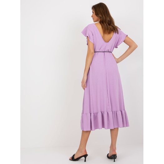 Suknelė-MI-SK-59101.31-šviesiai violetinė 15