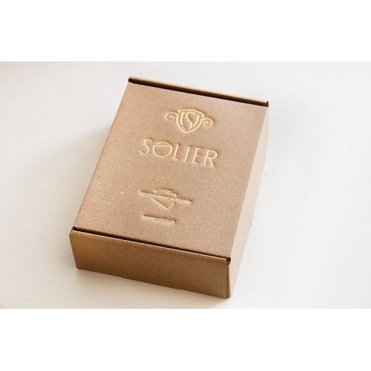 Piniginė vyrams SOLIER SW11 SLIM - Šviesiai ruda