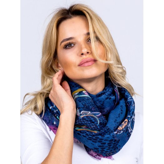 Bandana-AT-CH-F75105.52 - tamsiai mėlyna 2