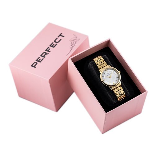 Laikrodis moterims PERFECT S349-06 (zp529c) + dėžutė