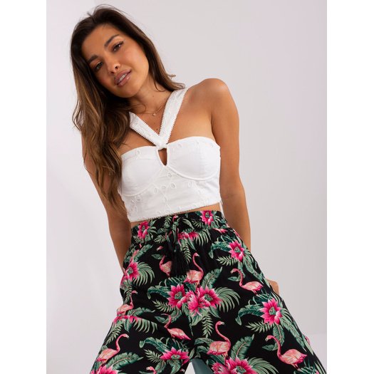 Kelnės-D73770R62237B-juoda-žalia 1