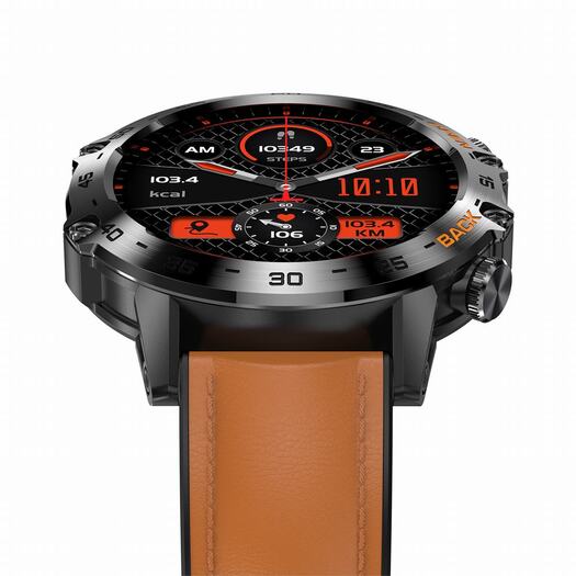 SMARTWATCH MĘSKI Gravity GT9-7 - WYKONYWANIE POŁĄCZEŃ, CIŚNIENIOMIERZ (sg021g)