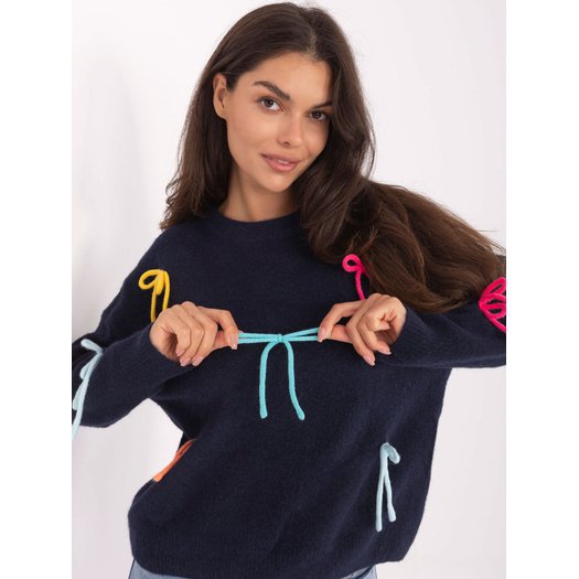 Sweter-PM-SW-SC82.41-granatowy 3