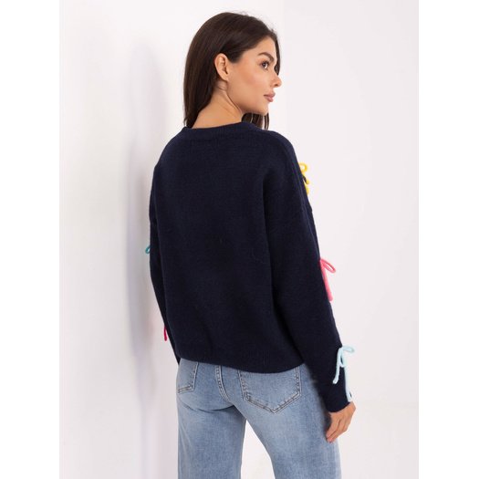 Sweter-PM-SW-SC82.41-granatowy 1