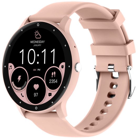 Išmanusis laikrodis unisex Rubicon RNCF16 - BLUETOOTH CALL, TRENING GOOGLE FIT (sr058d)
