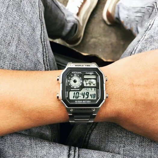Laikrodis vyrams CASIO AE-1200WHD-1A (zd159a)