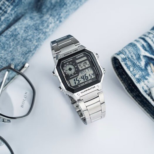 Laikrodis vyrams CASIO AE-1200WHD-1A (zd159a)