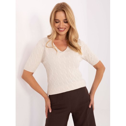 Sweter-PM-SW-B-615.18-jasny beżowy