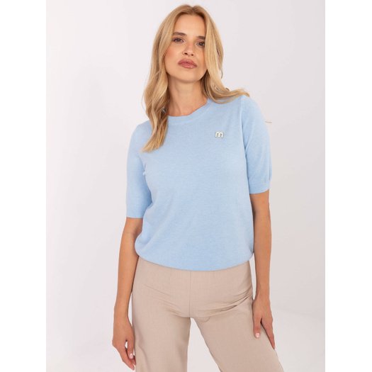 Sweter-PM-SW-Y2508.33-jasny niebieski 1