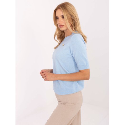 Sweter-PM-SW-Y2508.33-jasny niebieski