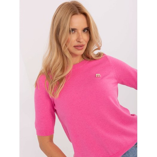 Sweter-PM-SW-Y2508.33-różowy
