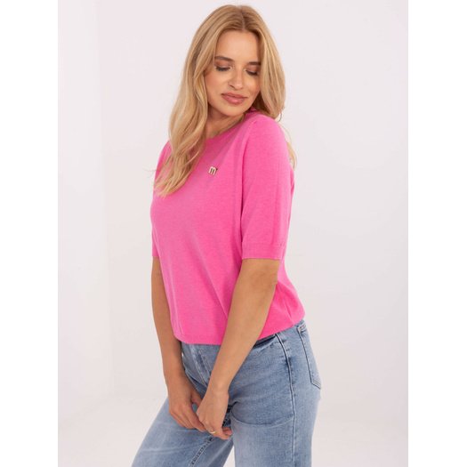 Sweter-PM-SW-Y2508.33-różowy 1