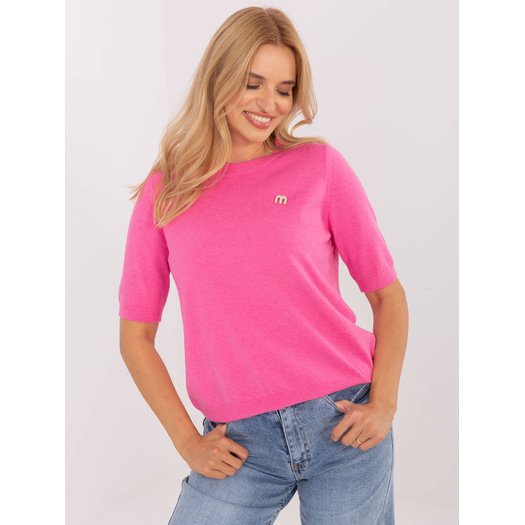 Sweter-PM-SW-Y2508.33-różowy 3