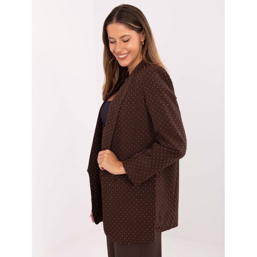 Marynarka-IT-MA-18657.88-brązowy 2