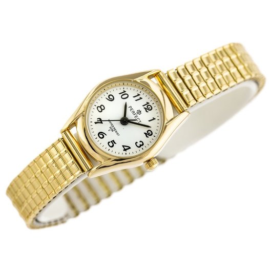 WOMEN S WATCH PERFECT X133 (zp880b) gold - rubber 1