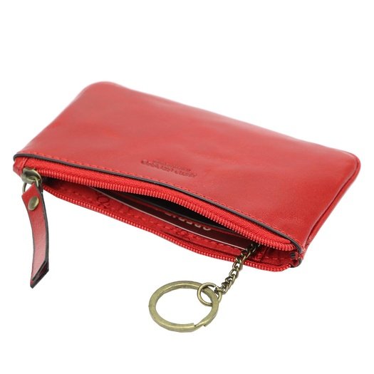 Women's genuine leather wallet Mato Grosso 0747/17-40 RFID – red