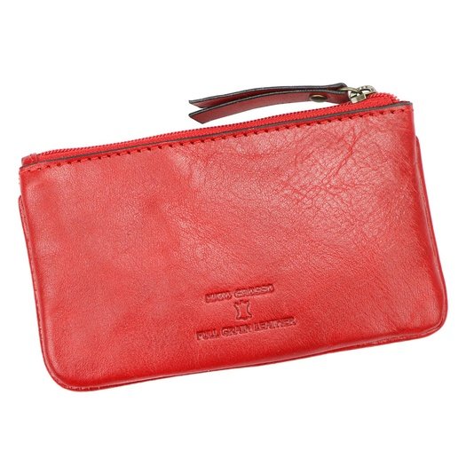 Women's genuine leather wallet Mato Grosso 0747/17-40 RFID – red