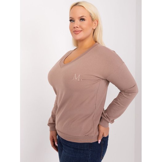 Bluzka-RV-BZ-9233.24-ciemny bezowy 3
