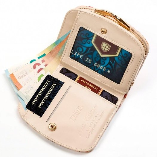 Women's faux leather wallet Peterson PTN 1830-F8 – assorted colours