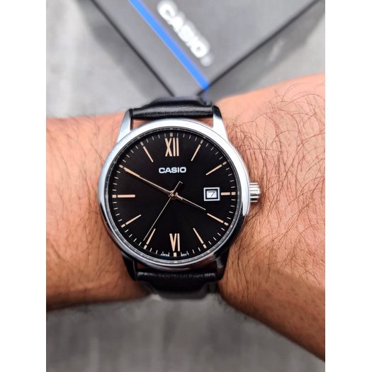 ZEGAREK MĘSKI CASIO MTP-V002L-1B3 + BOX
