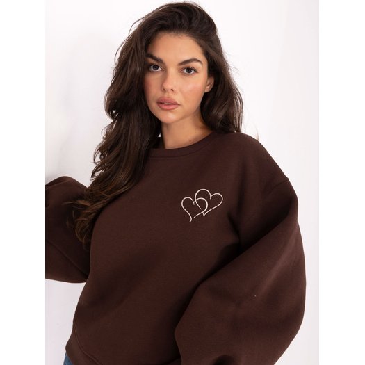 Bluza-IT-BL-H2349.65-ciemny brązowy 3