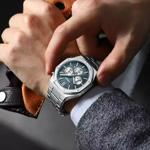 Laikrodis vyrams CURREN 8440 CHRONOGRAF (zc047a) +BOX