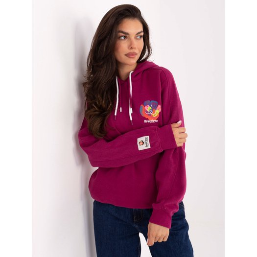 Bluza-D10600BK02784A-fuksjowy 2