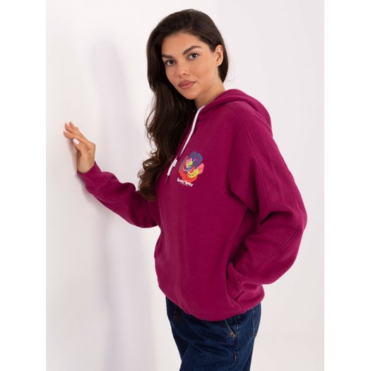 Bluza-D10600BK02784A-fuksjowy 1