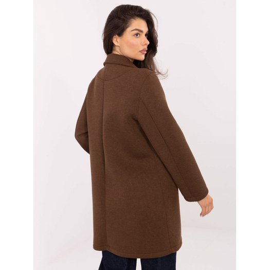 Płaszcz-IT-PL-FL8153.60-brązowy