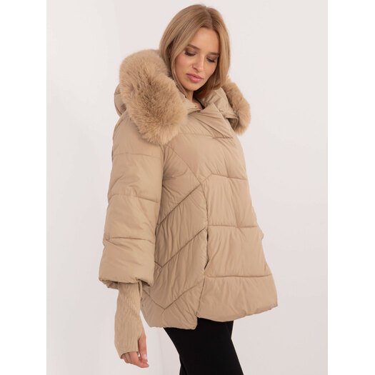 Striukė moterims MBM-KR-2505.14-camelowy