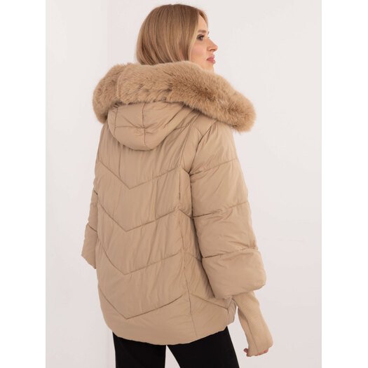 Striukė moterims MBM-KR-2505.14-camelowy 4