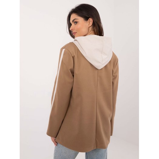 Švarkas moterims -DHJ-MA-A8398.14X-camel