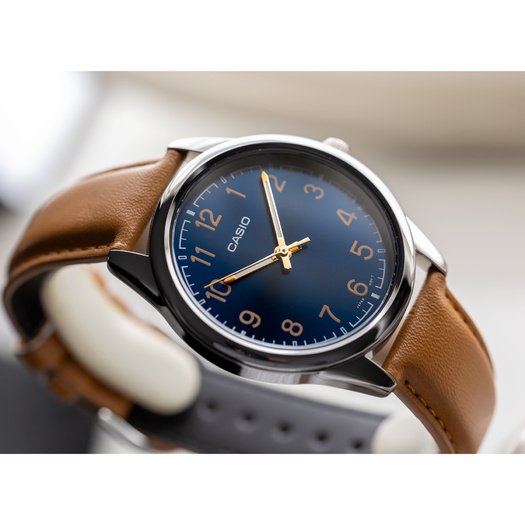 CASIO MEN S WATCH MTP-V005L-2B4 (zd066i) + BOX 6