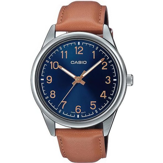 CASIO MEN S WATCH MTP-V005L-2B4 (zd066i) + BOX