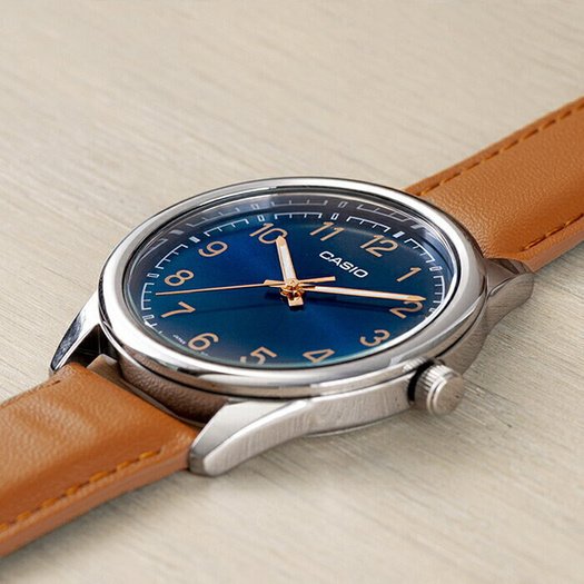 CASIO MEN S WATCH MTP-V005L-2B4 (zd066i) + BOX 3