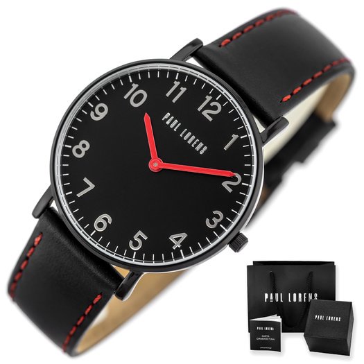 ZEGAREK MĘSKI PAUL LORENS -   PL11989A5-1A3 (zg370b) + BOX 22