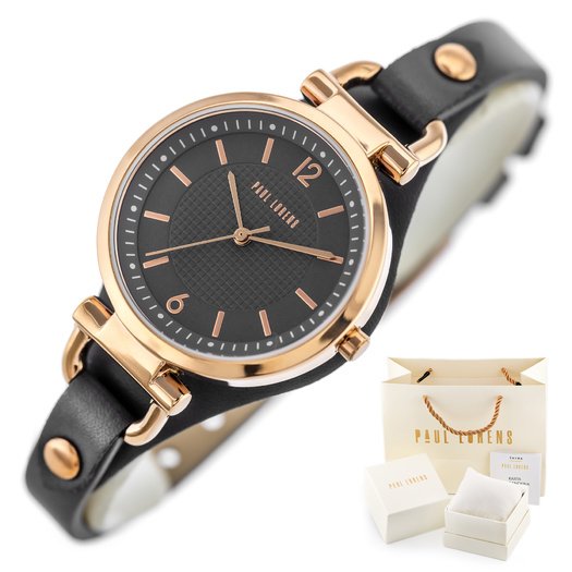 ZEGAREK DAMSKI PAUL LORENS -  PL3652A-1B3 (zg557c) + BOX 22