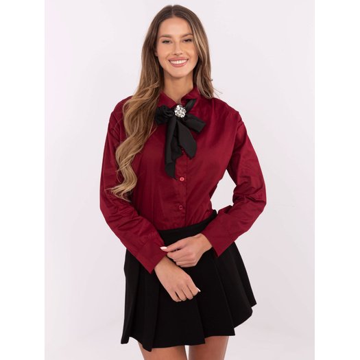Marškiniai-DHJ-KS-9236.92P-bordo