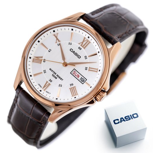 Laikrodis vyrams CASIO MTP  40mm MTP-1384L-7A + BOX