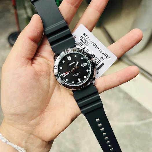 ZEGAREK MĘSKI CASIO MTP-VD01-1E (zd169g) + BOX 5