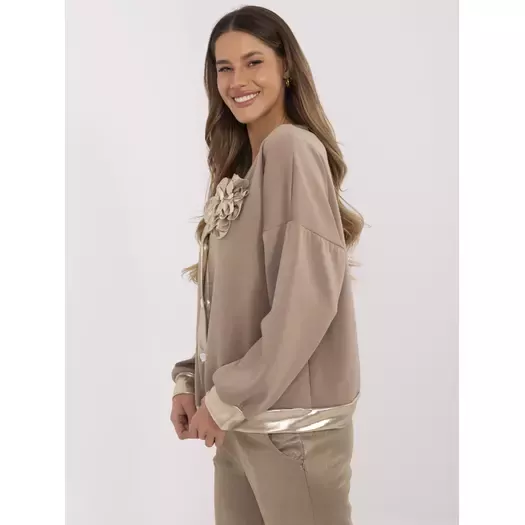 Bluza-MI-BL-61789.24-ciemny bezowy 3